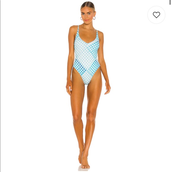 l*space Other - Gianna One Piece Picnic Plaid Blue 6 L*SPACE